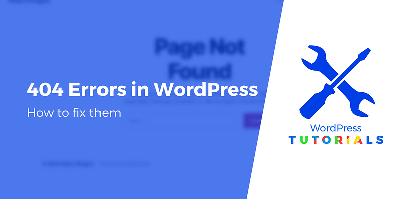 如何修復 WordPress 中的 404 錯誤