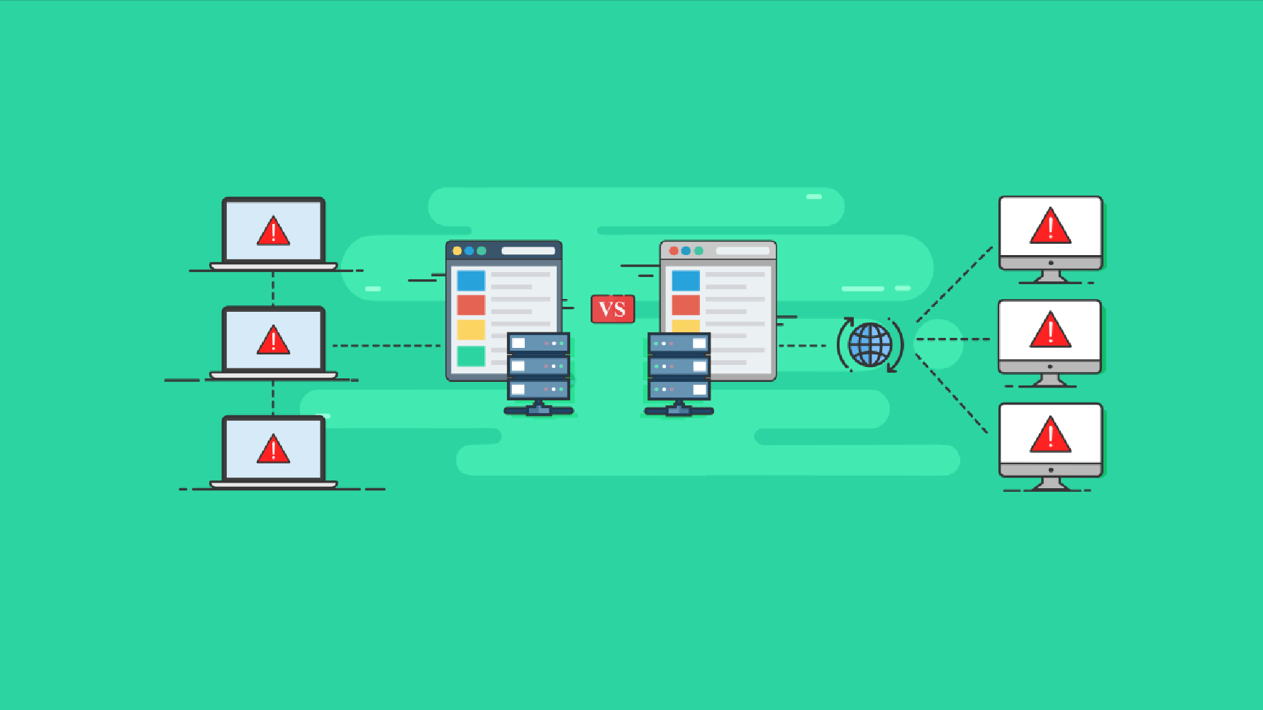 DoS 和 DDoS 攻擊的類別