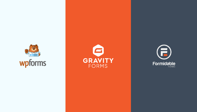 WPForms vs Gravity Forms vs Formidable Forms：哪個最好？