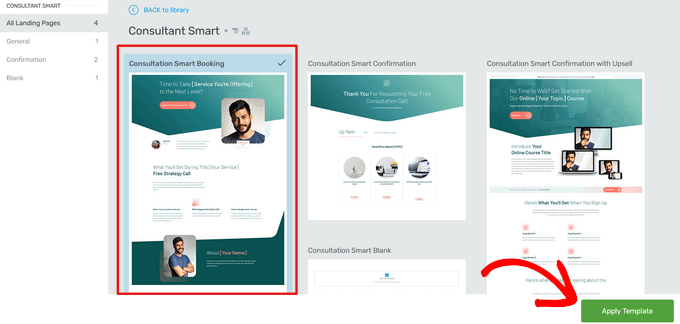 應(yīng)用 Thrive Architect 模板