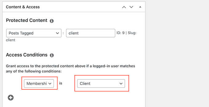 將內容限制為客戶端