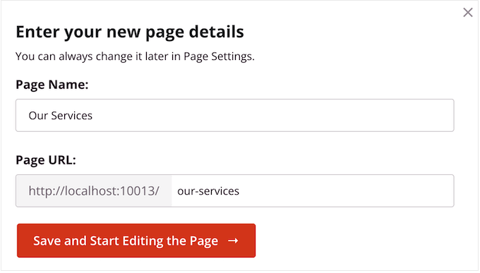 使用 SeedProd 創建新頁面