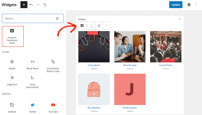 如何在WordPress中嵌入Facebook相冊和照片