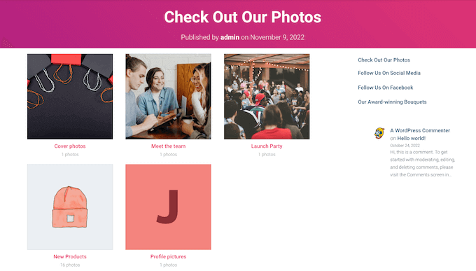 如何使用Smash Balloon在您的WordPress網站中嵌入Facebook照片