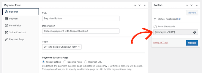 使用簡碼添加立即購買按鈕