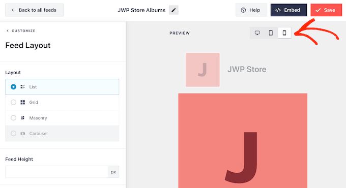 在WordPress中選擇新的提要布局