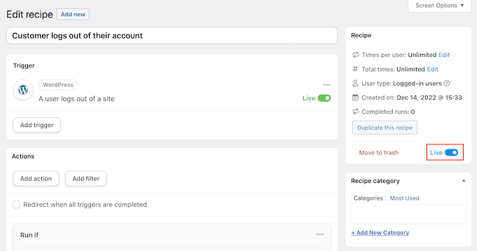 在您的WordPress網(wǎng)站上實時制作不可思議的自動機(jī)配方