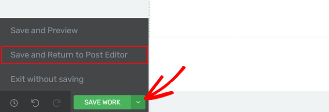 在 Thrive Architect 中保存自定義頁(yè)面