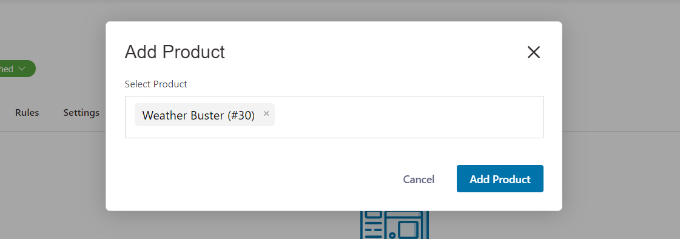 搜索和添加產(chǎn)品以追加銷售