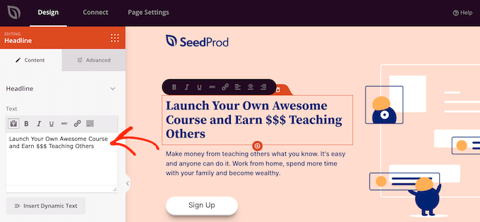 編輯自定義頁(yè)面的標(biāo)題