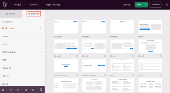 SeedProd 的現(xiàn)成部分