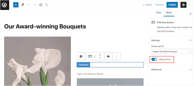 在“立即購買”按鈕中添加和刪除價(jià)格