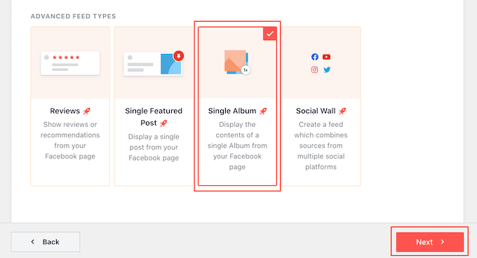在您的WordPress網站上顯示特定相冊