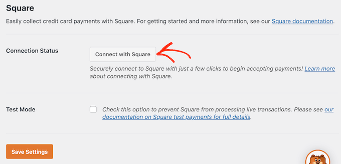 將 WPForms 連接到正方形