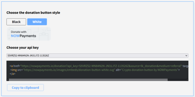 選擇捐贈(zèng)按鈕樣式