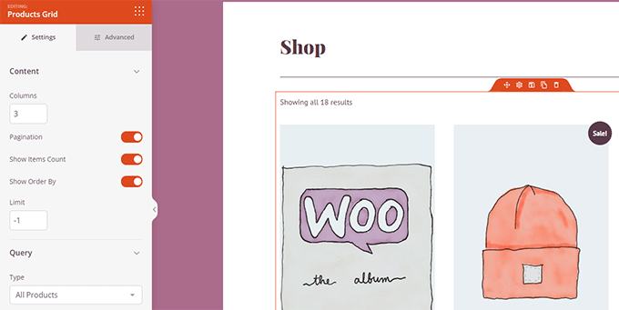 編輯產(chǎn)品網(wǎng)格