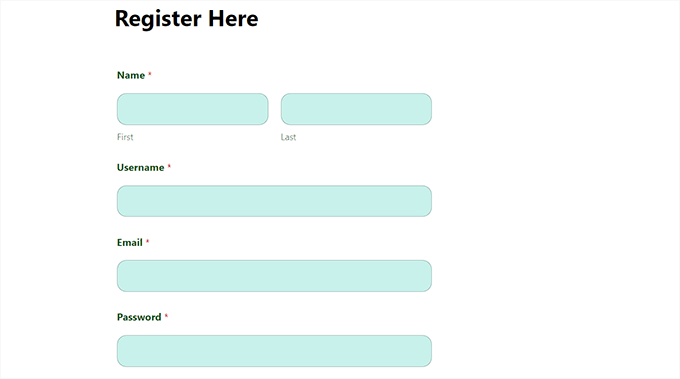 樣式化表單預(yù)覽