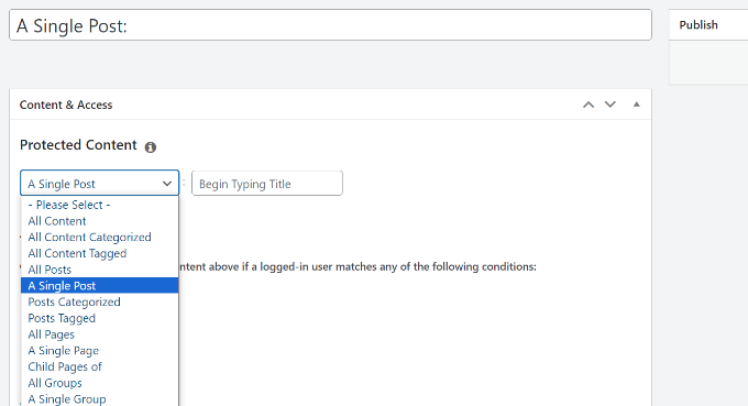 選擇要限制的內容