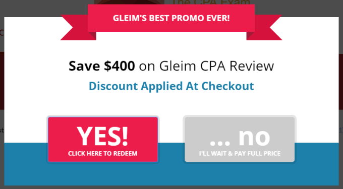 燈箱彈出窗口,顯示“是”否“選項