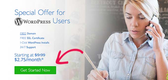 Bluehost 網(wǎng)站