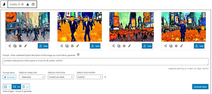 Imajinn生成的圖像