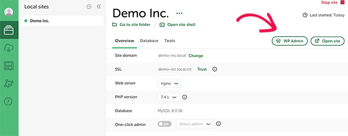 登錄到您當(dāng)?shù)氐?WordPress 網(wǎng)站
