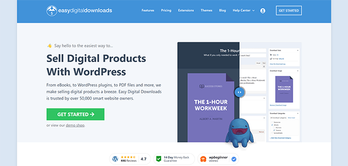 Easy Digital Downloads 網(wǎng)站