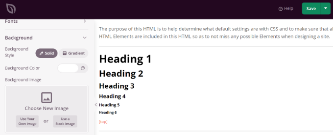 在 SeedProd 中添加背景圖像