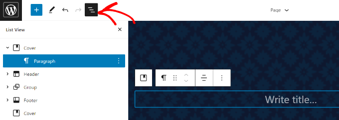 在 FSE 中打開列表視圖