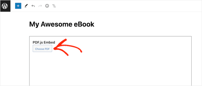 使用塊在您的WordPress網(wǎng)站上嵌入PDF