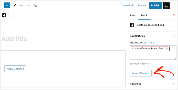 如何使用短代碼嵌入Facebook視頻