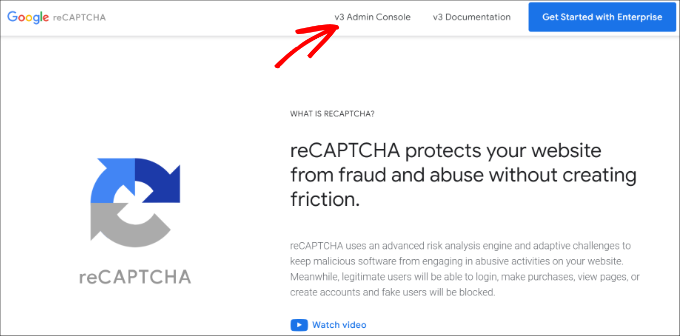 查看驗證碼管理控制臺