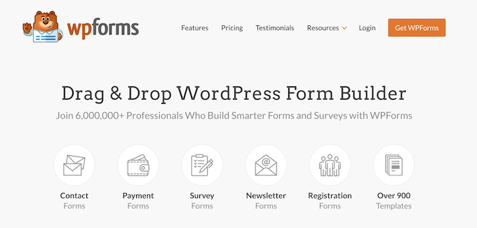 WPForms 聯系表單插件