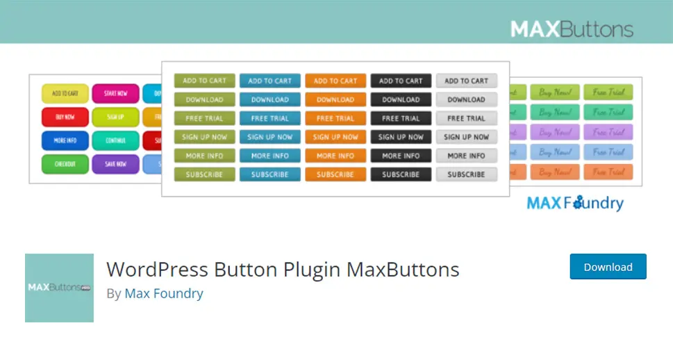 WordPress 按鈕插件 MaxButtons