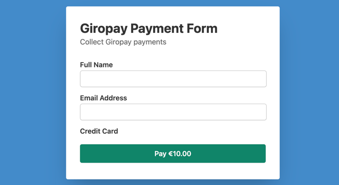 專(zhuān)用支付頁(yè)面預(yù)覽