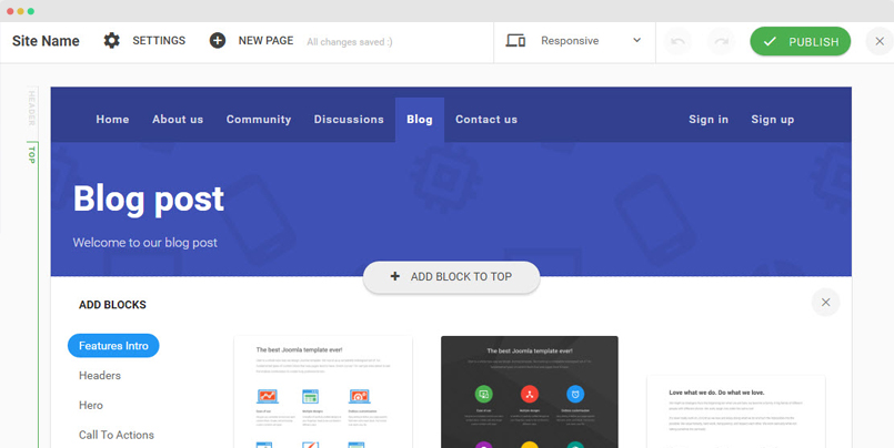 內容塊的自定義