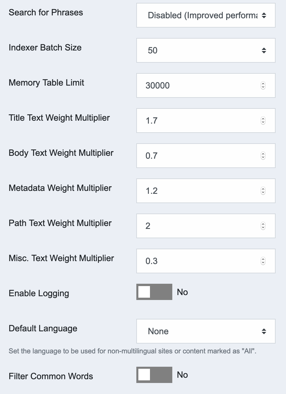 Joomla 4將有一個新的默認搜索擴展