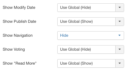 Joomla文章導(dǎo)航鏈接