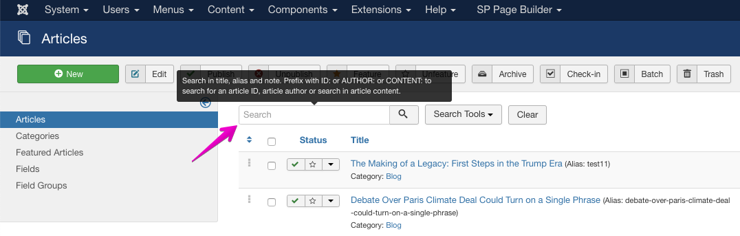 Joomla7個應該嘗試的功能