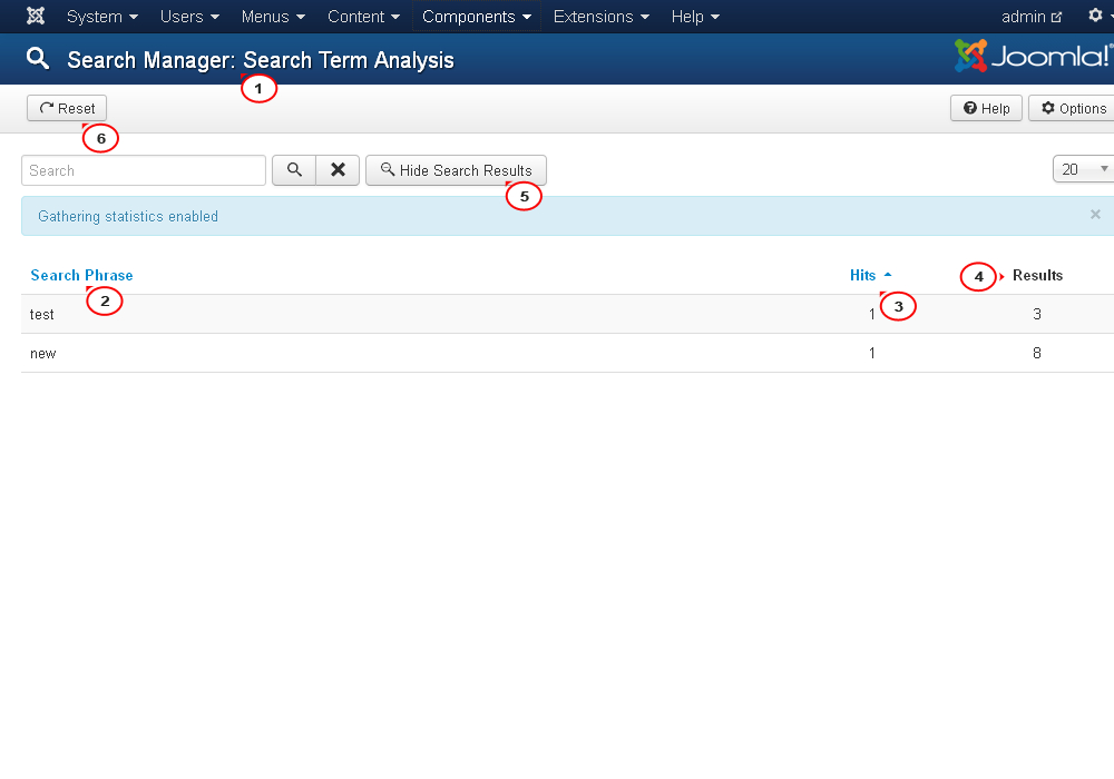 如何啟用和使用Joomla的搜索功能