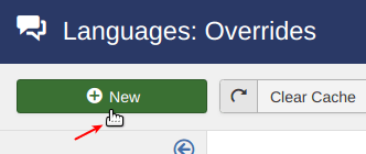 如何使用Joomla后臺(tái)來替換語言文件內(nèi)容