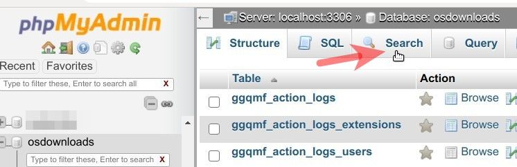 手動刪除Joomla擴展