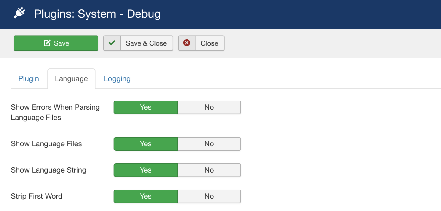 如何使用Joomla調試系統