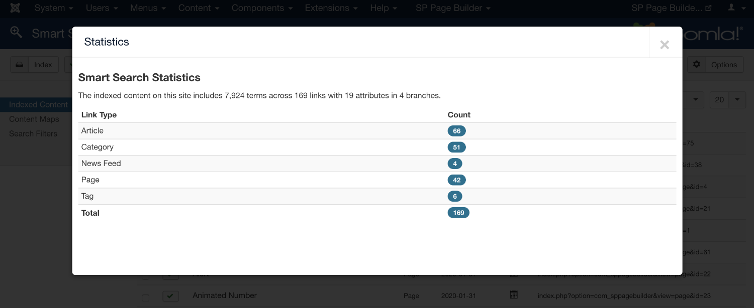 Joomla搜索生態系統介紹