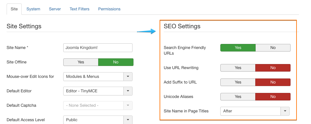 使您Joomla網站SEO友好最關鍵的步驟