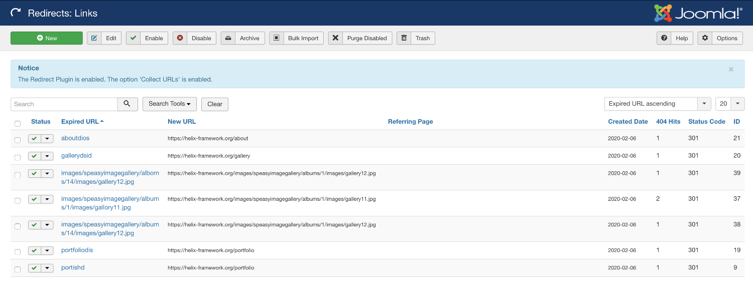 如何在Joomla上修復404鏈接