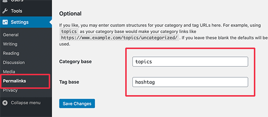 如何在WordPress中創建自定義永久鏈接