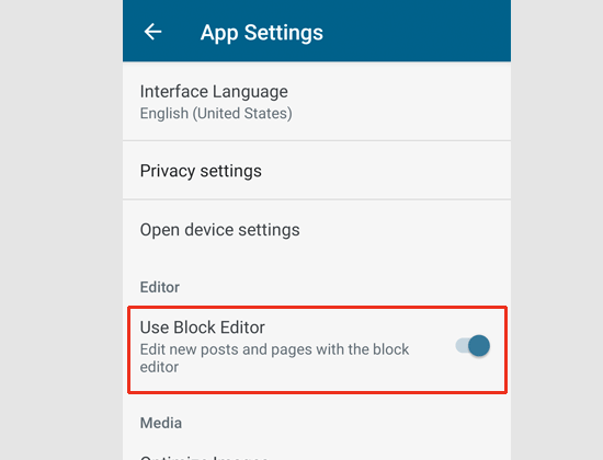 WordPress應用程序