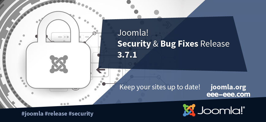 Joomla! 3.7.1 發布