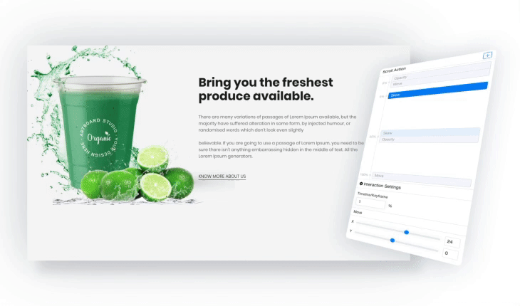 新版頁面工廠靈活的動畫交互呈現(xiàn)使您的網(wǎng)站充滿活力